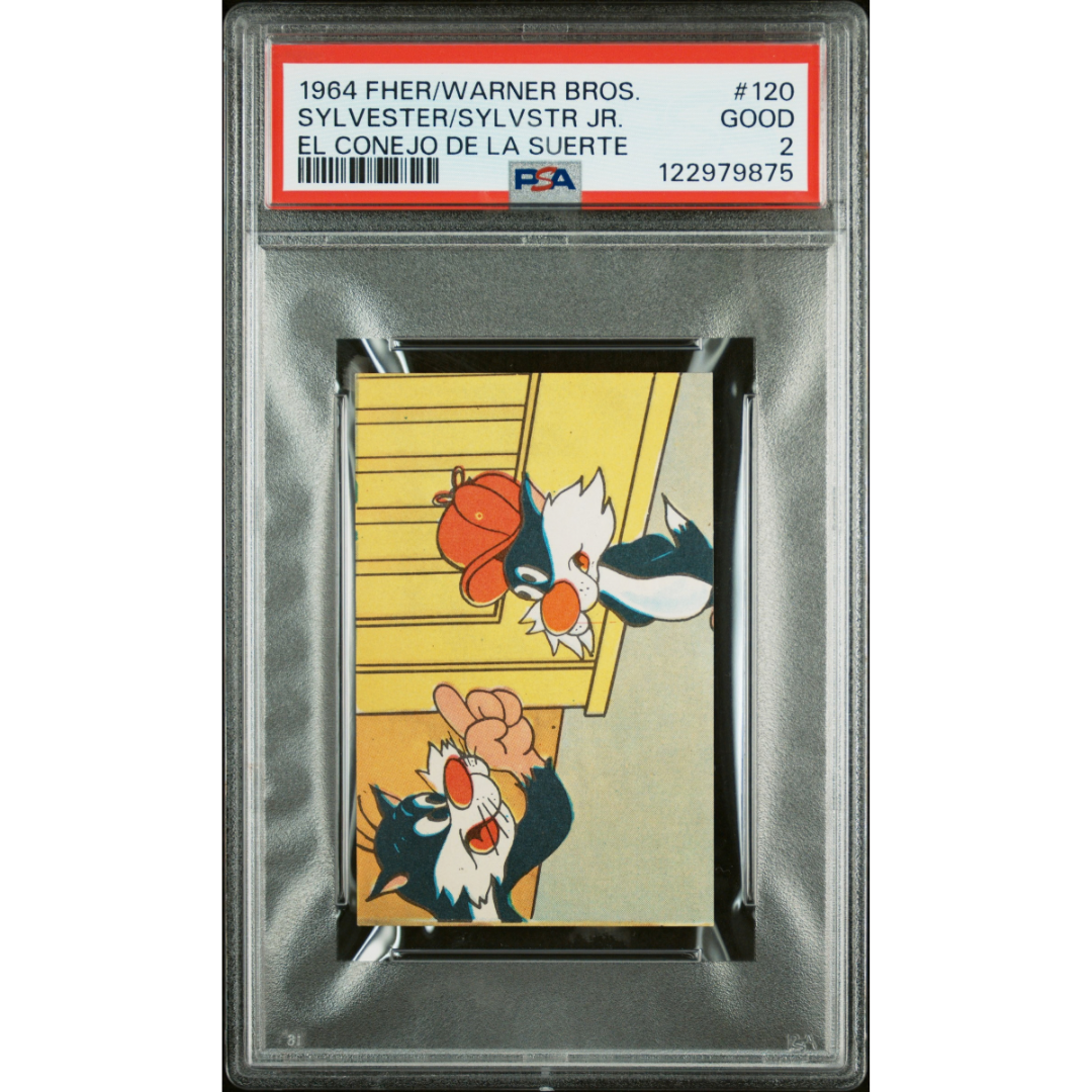 1964 FHER/Warner Bros. #120 - Sylvester/Sylvstr Jr. PSA 2