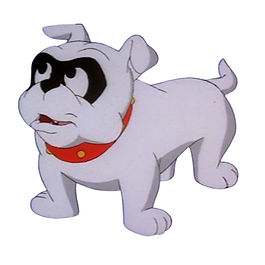 Jonny’s pet bulldog.