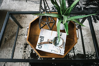 Magazine on Tray