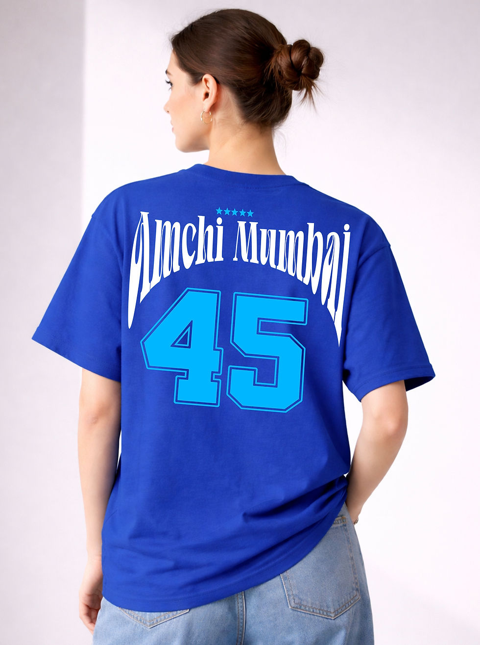 Thumbnail: Amchi Mumbai MI Tshirt