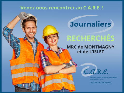 Journaliers d'usine recherchés!