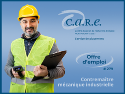 Contremaître mécanique industrielle (# 279)