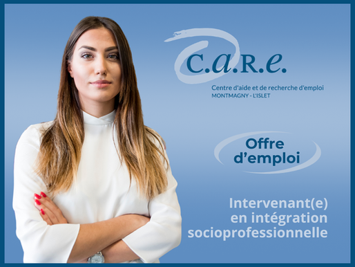 Intervenant(e) en intégration socioprofessionnelle 