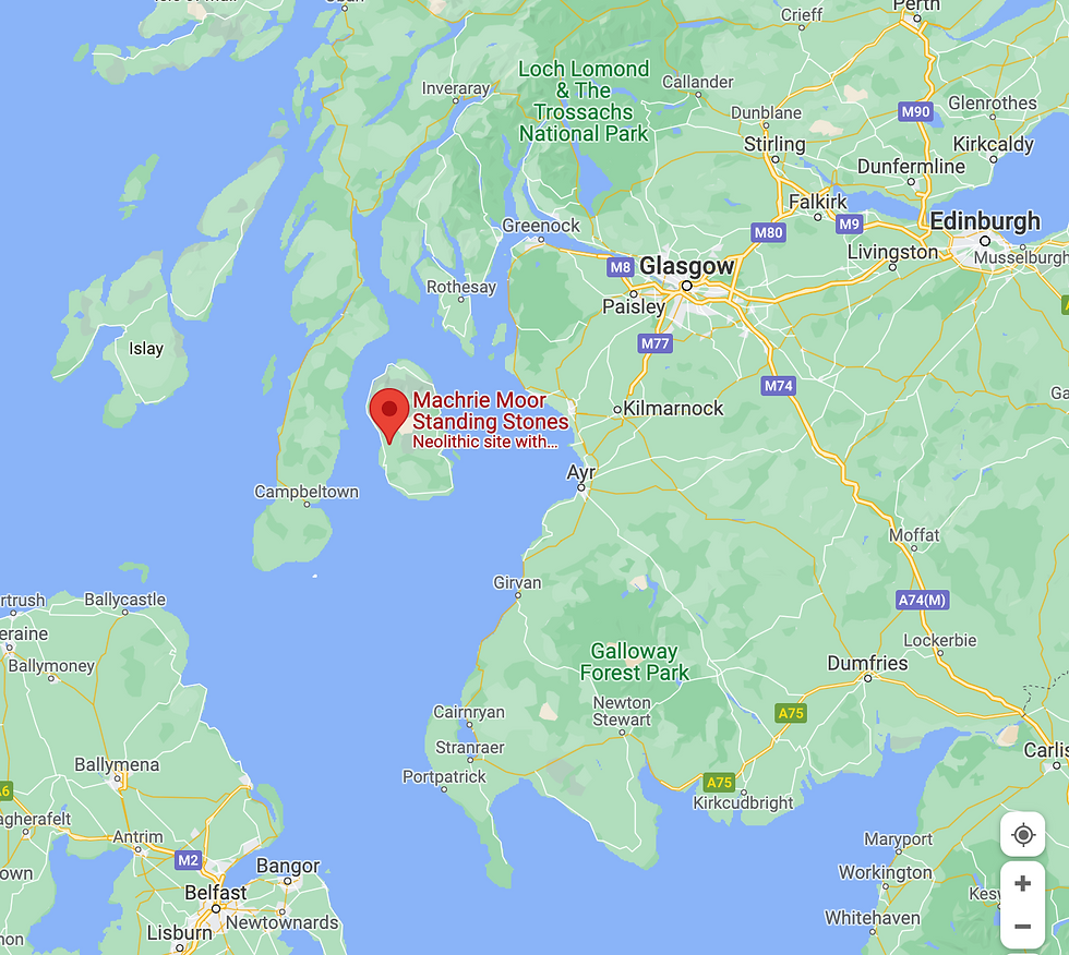 map showing location of the site on the eastern coast of the island.