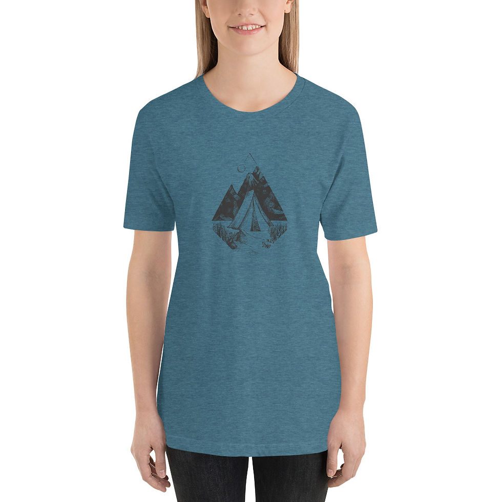 Thumbnail: Tent in the Mountains Short-Sleeve T-Shirt