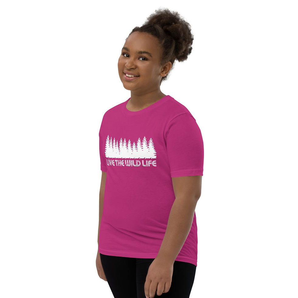 Thumbnail: Youth Live The Wild Life Short Sleeve T-Shirt