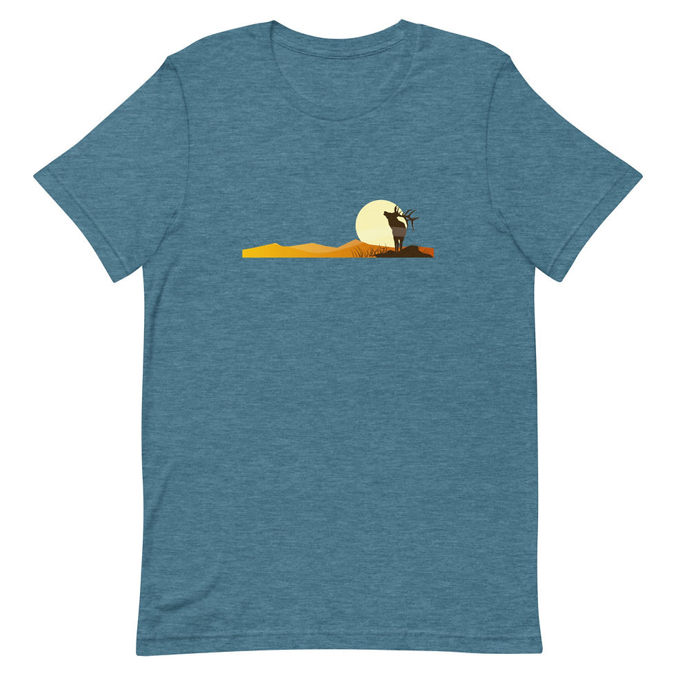 Thumbnail: Elk in the Horizon Short-Sleeve  T-Shirt