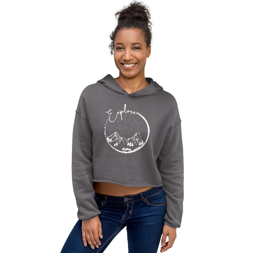 Thumbnail: Explore Crop Hoodie