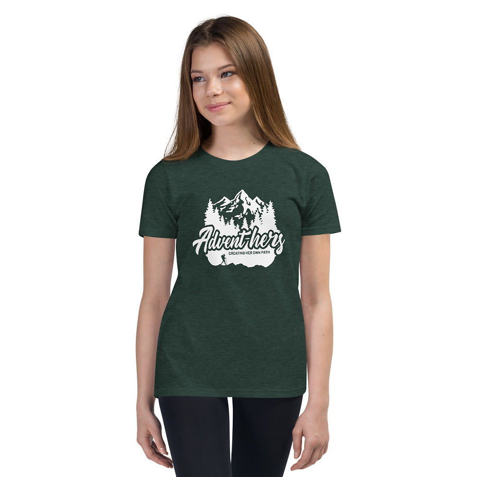 Thumbnail: Youth Advent-hers Short Sleeve T-Shirt