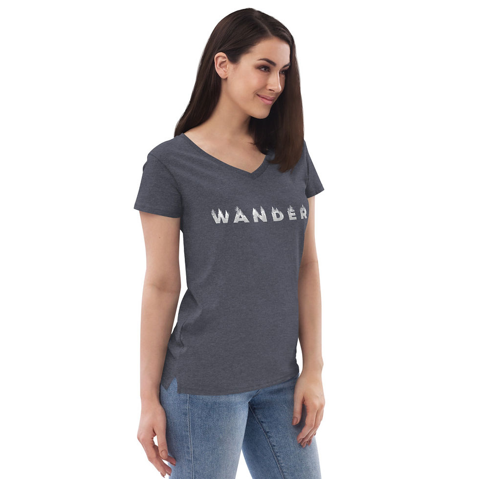 Thumbnail: Wander v-neck t-shirt