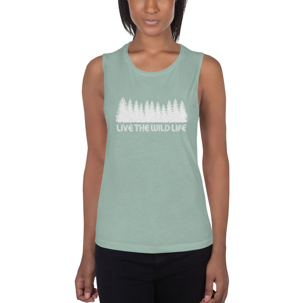 Thumbnail: Ladies’ Live the Wild Life Muscle Tank