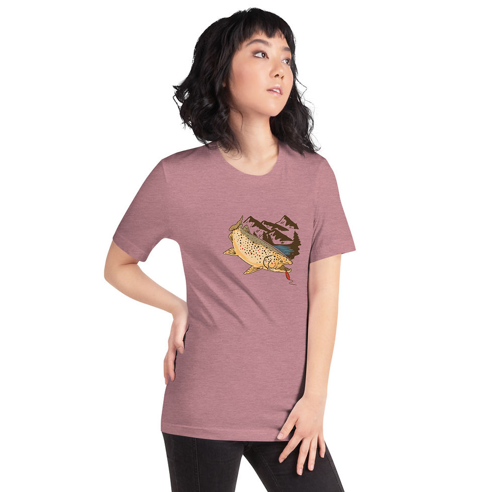 Thumbnail: Women's Fish Short-Sleeve T-Shirt