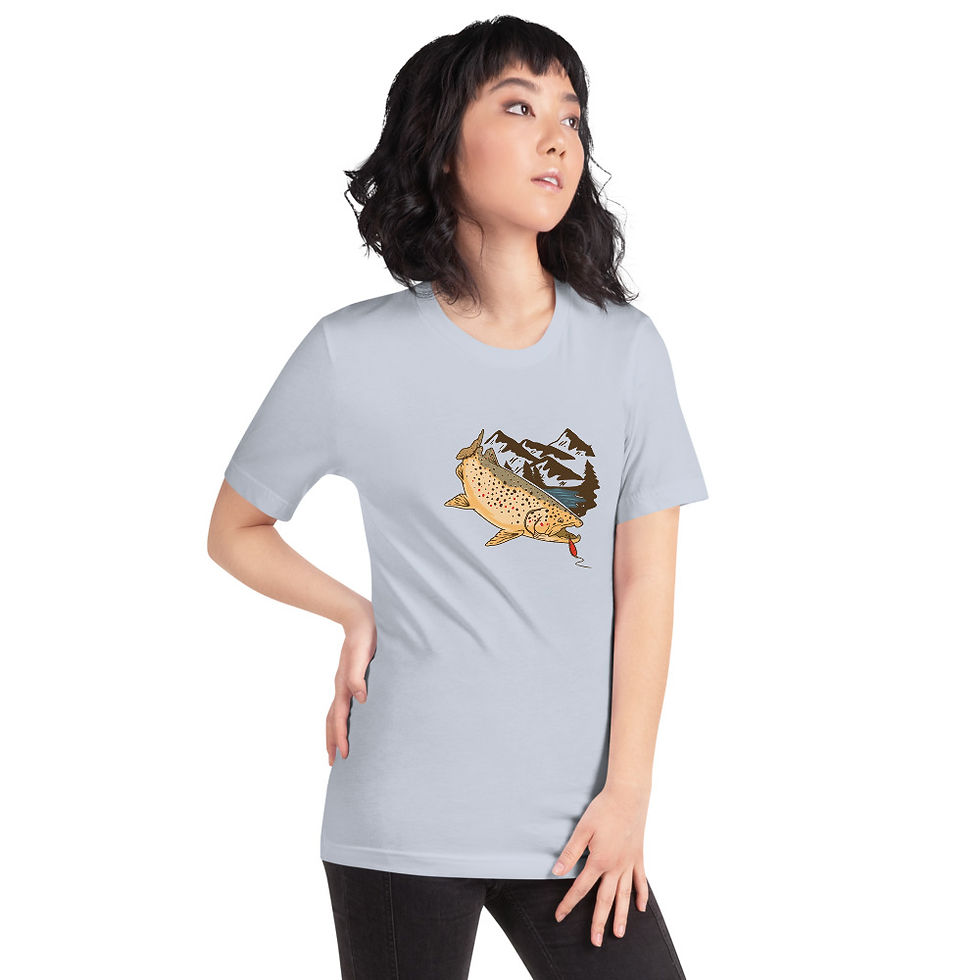 Thumbnail: Women's Fish Short-Sleeve T-Shirt
