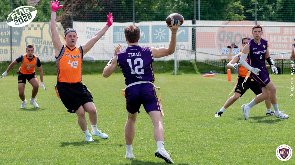 AFC Vienna Vikings FLAG: Erfolgreicher Spieltag der U13 & U15 - FLA Team zeigt starke Entwicklung