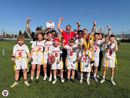 NFL Flag U13 International Championship: Team Austria ist bestes europäisches Team