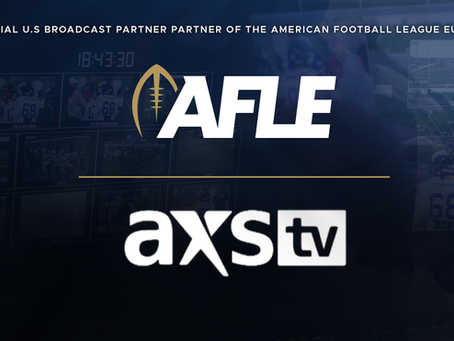 AFLE ernennt AXS TV zum offiziellen US-Broadcast-Partner für die Semifinals und die AFLE Gold Bowl