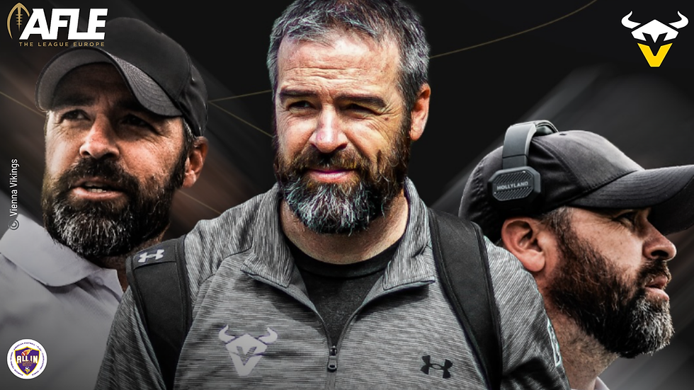 Vienna Vikings (AFLE): Jordan Neuman zum Head Coach ernannt