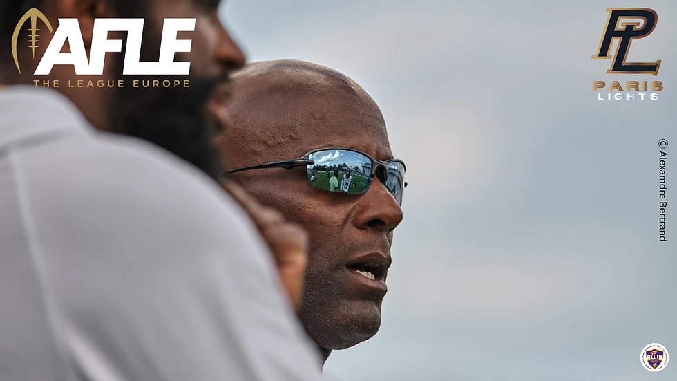 Paris Lights (AFLE): David Shelton Sr. zum ersten Head Coach der Geschichte der Paris Lights ernannt