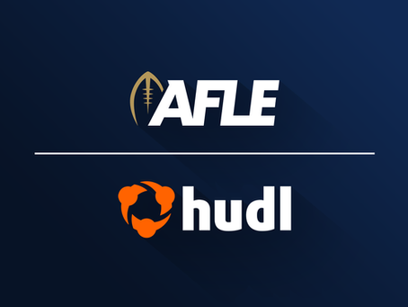 AFLE gibt die Partnerschaft mit Hudl als offiziellem Anbieter für Performance-Analyse bekannt