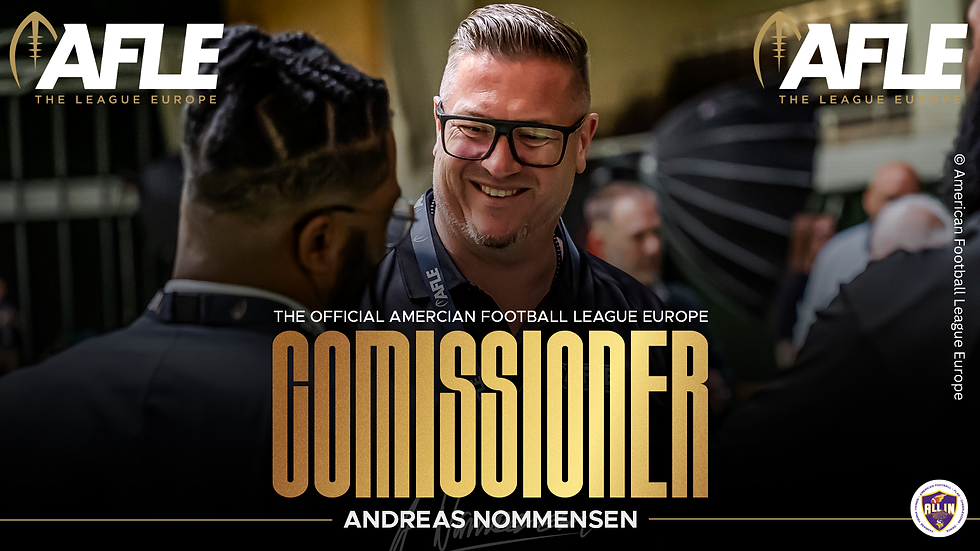 Habemus Commissioner: Die AFLE ernennt Andreas Nommensen zum ersten Commissioner ihrer Geschichte
