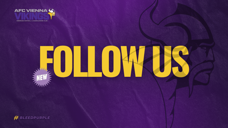 AFC Vienna Vikings: Neuer Instagram-Account für den gesamten Verein