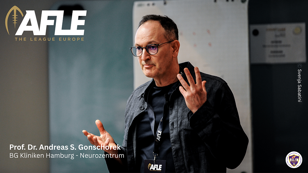 Die AFLE veranstaltet eine wegweisende Fortbildung zum Thema „Vorgehen bei Gehirnerschütterungen" und Spielersicherheit