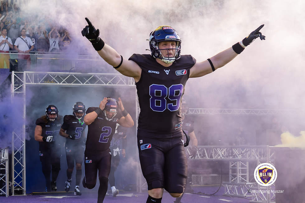 Vienna Vikings (AFLE): Welcome Back - TE #89 Flo Bierbaumer ist wieder in Wien!