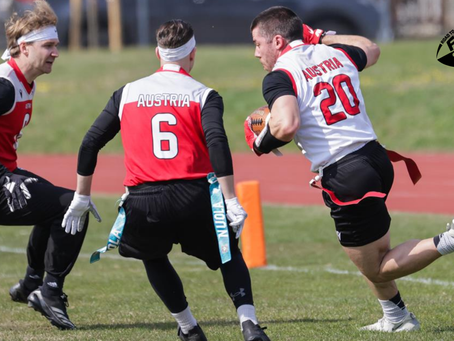 AFBÖ - Road to LA2028: Historisches Event vereinte Österreichs beste Flag- und Tackle-Nationalteamspieler