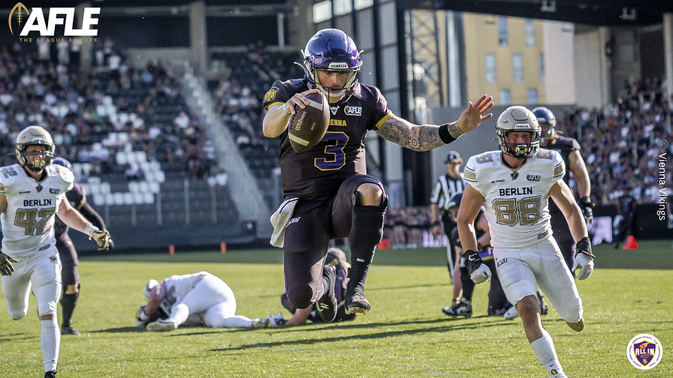 Vienna Vikings (AFLE) feiern perfekten Auftakt in die neue AFLE-Saison