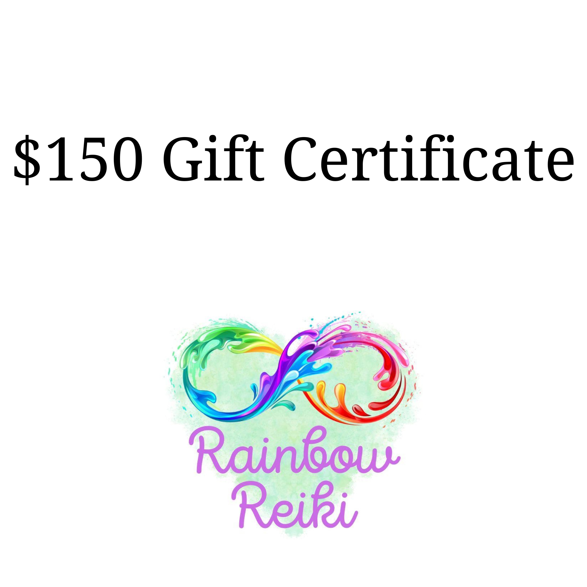 $150 Gift Certificate