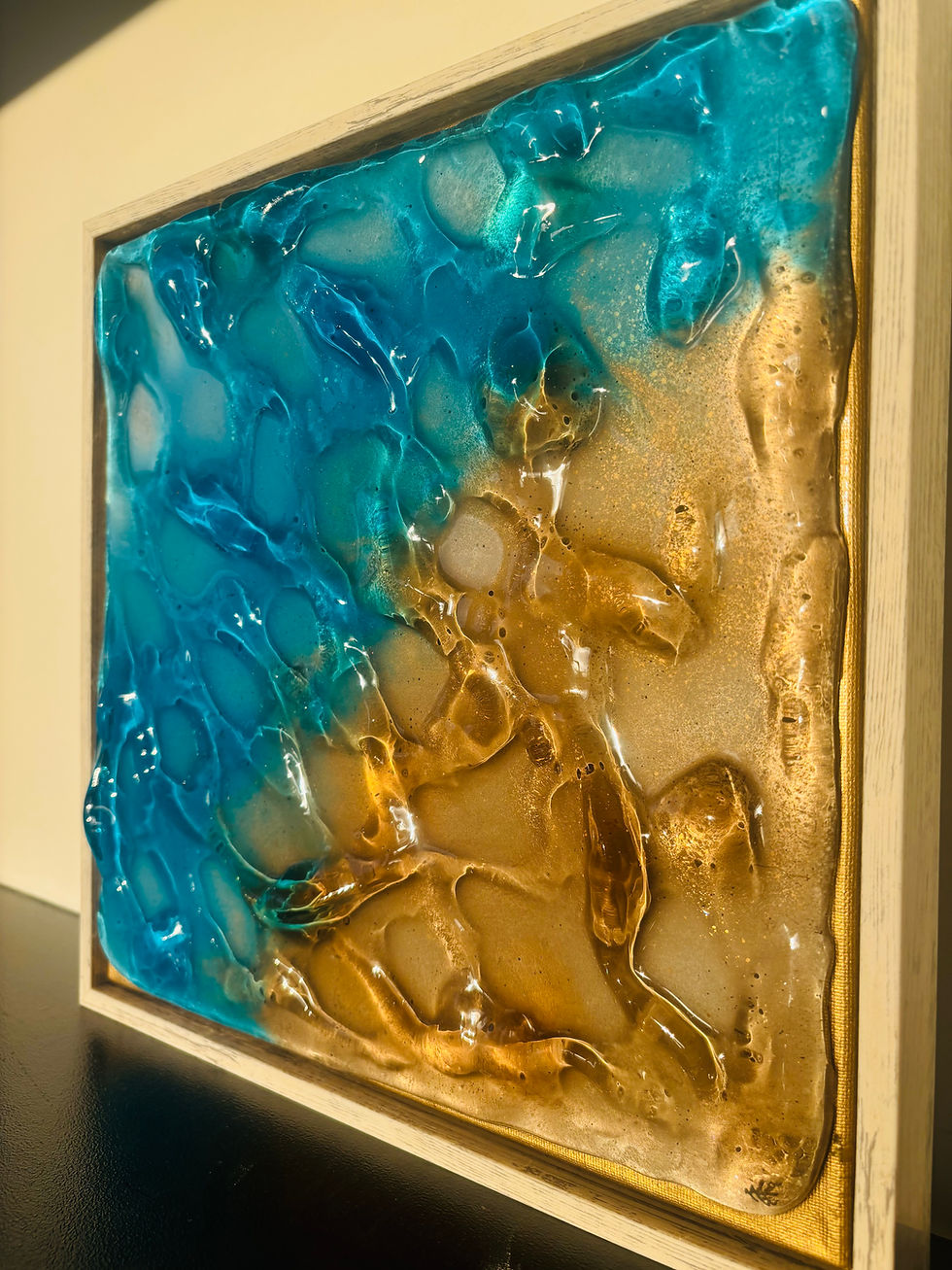 Thumbnail: Still Waters in Sunlit Sands (12x12)