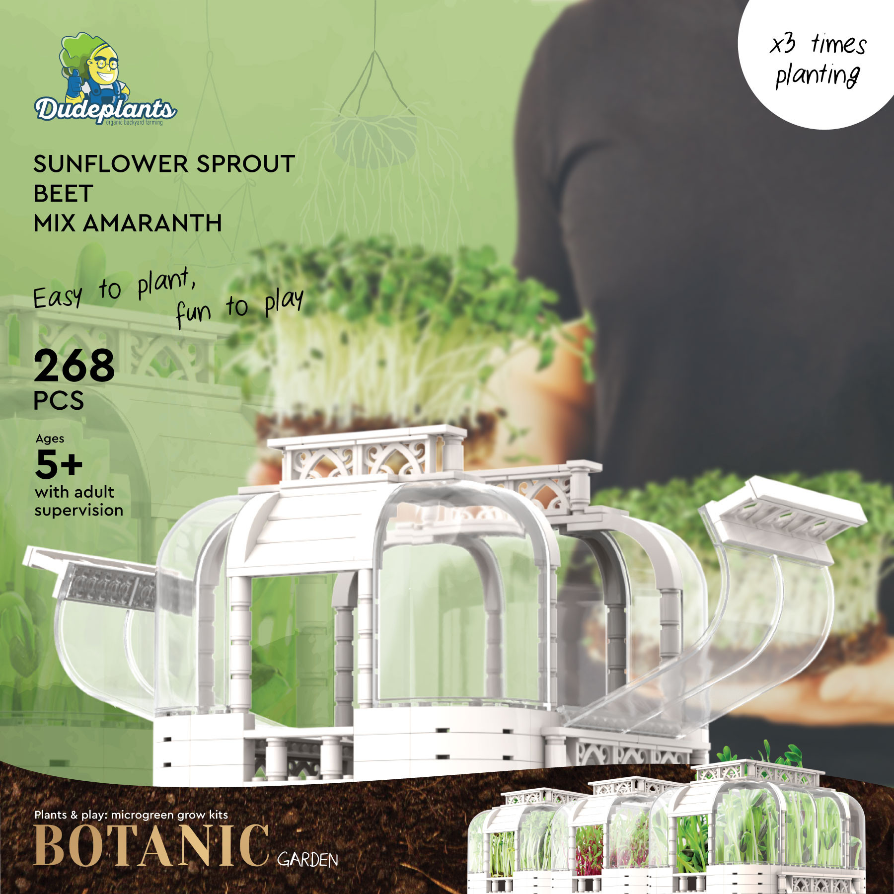Plant and play: Botanic garden