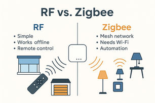 RF vs Zigbee: What Really Controls Your Smart Blinds?