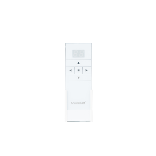 ShawSmart 16 Channel Remote Control – White - in cradle