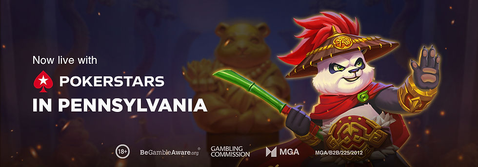 Ora in diretta con PokerStars nel banner della Pennsylvania