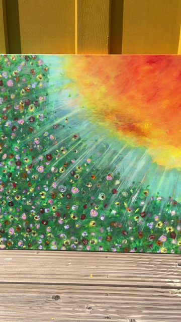 Thumbnail: THE POWER OF SUN - 60*60cm