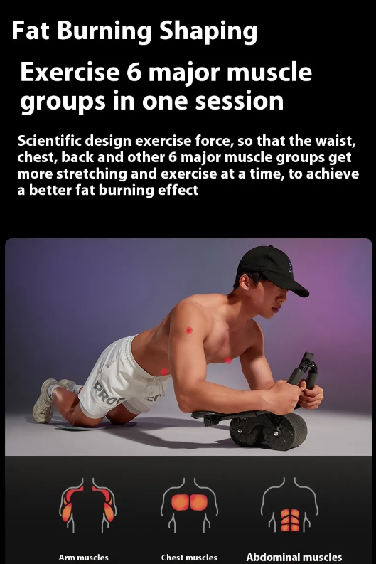 Thumbnail: Automatic Rebound Abdominal Wheel