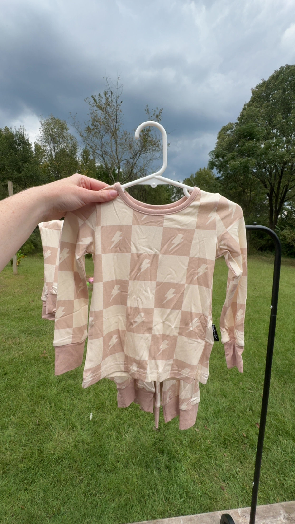 Checkered Lightning Pajamas 