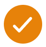 Checkmark icon indicating a completed feature or verified item