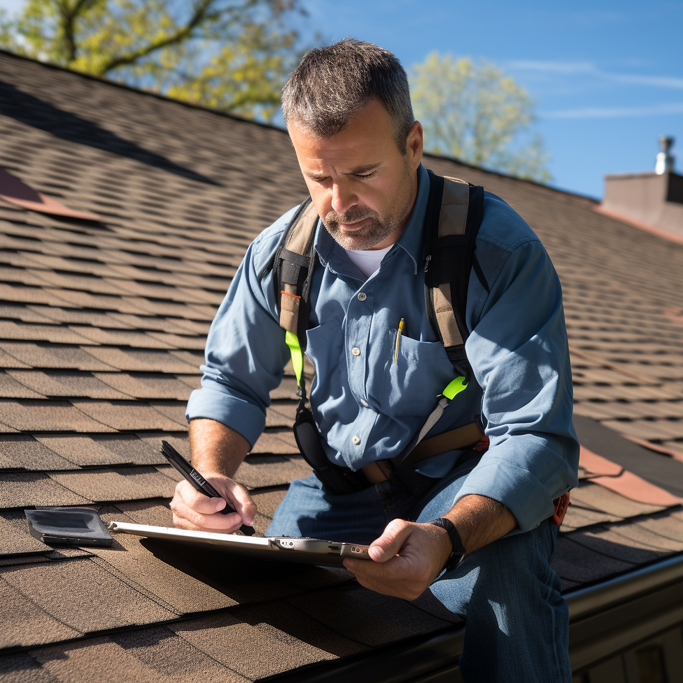 Roof Leak Claim Approval Process - Expert roof inspection for insurance claim approval.