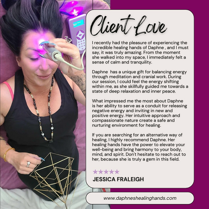 Daphne's Healing Hands Testimonial