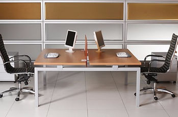 postazioni multiple con gamba metallica, postazione multiple per call center