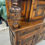 Thumbnail: Jacobean carved court cupboard/dresser with 3 cupboards and 2 drawers (130 x 45