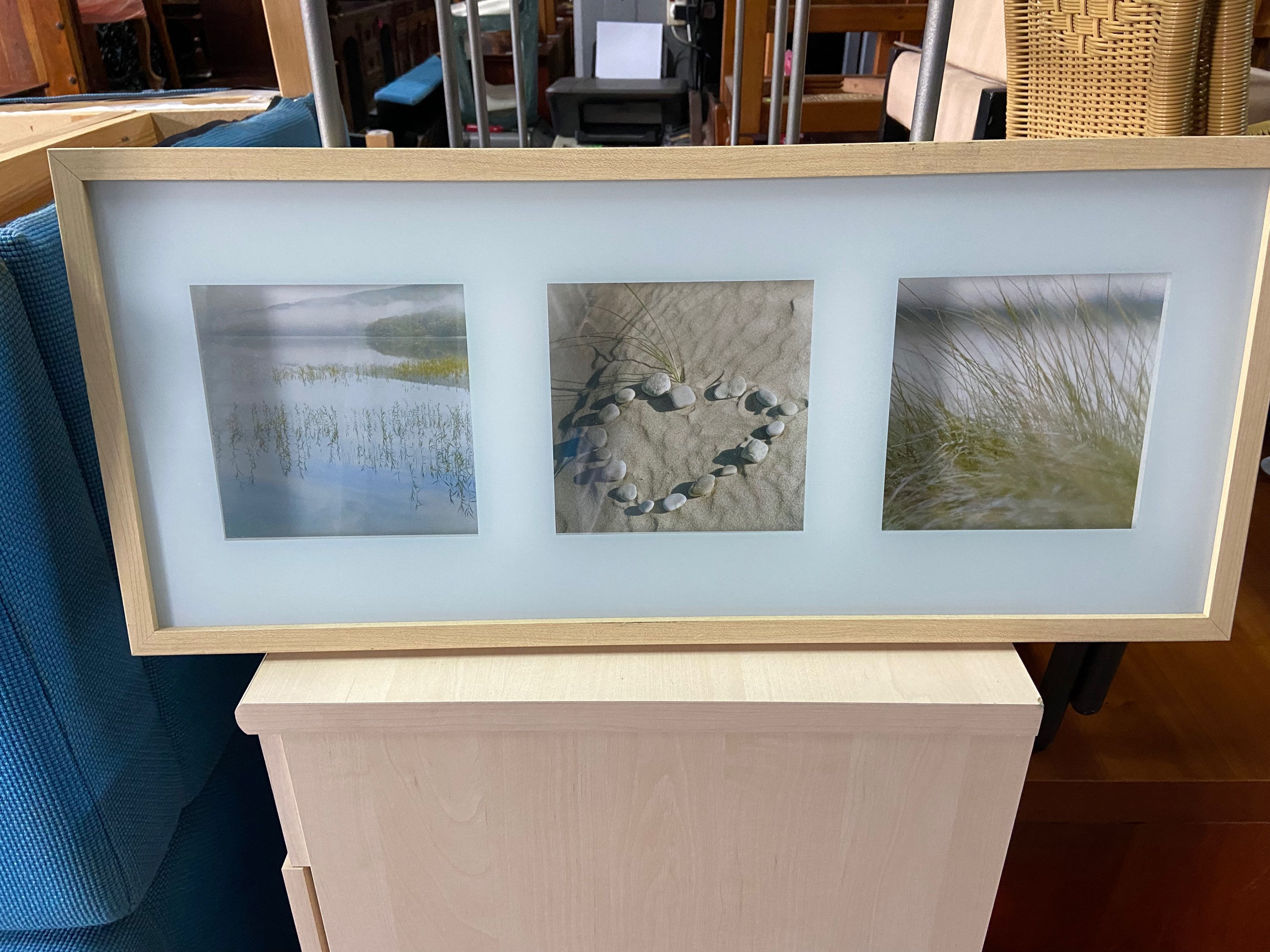 IKEA Box framed picture 71.5x31 