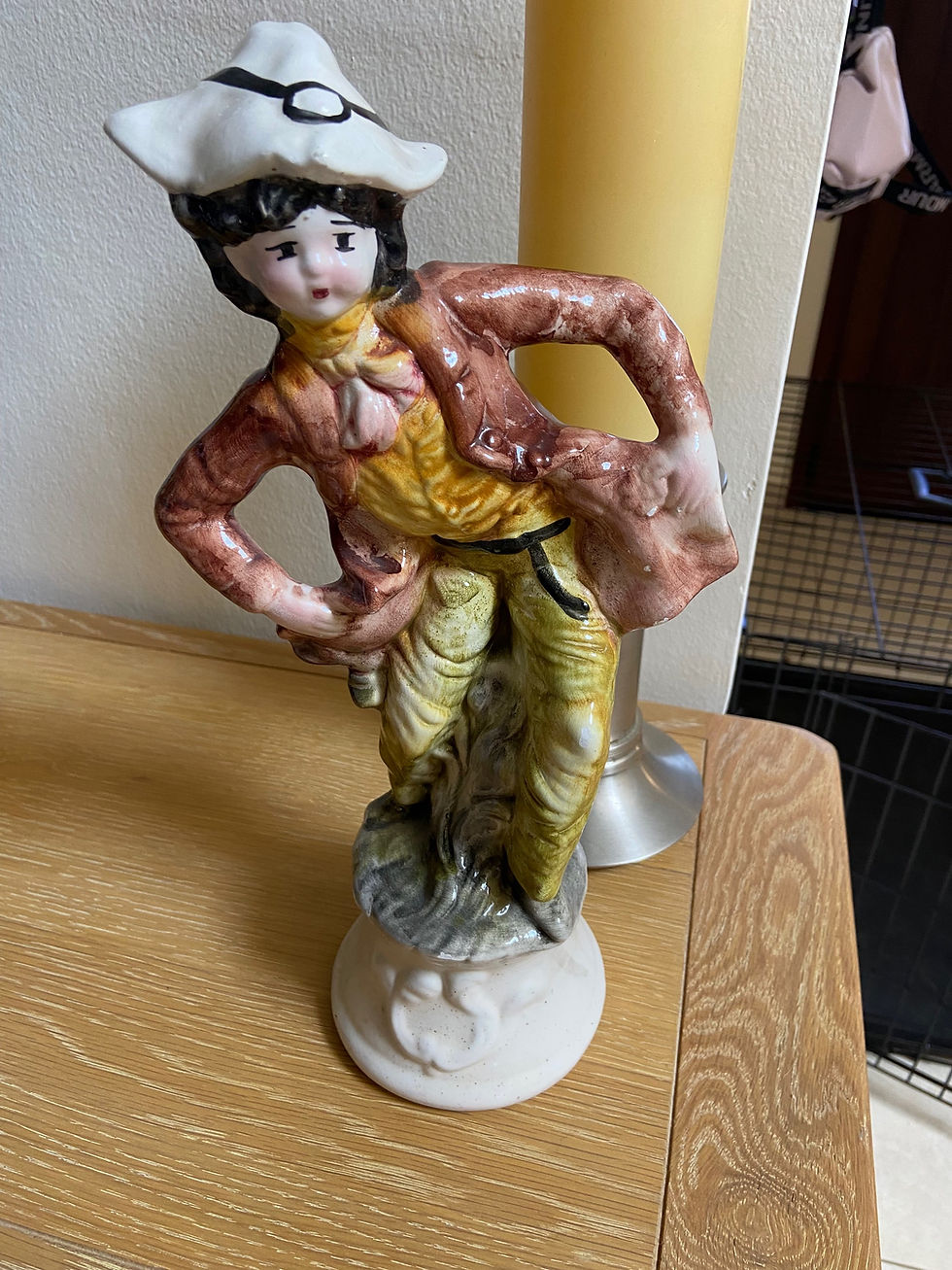 Thumbnail: Capodimonte man figurine ornament 