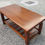 Thumbnail: Large high quality Danves cherrywood coffee table with shelf (100 x 51 x 43)