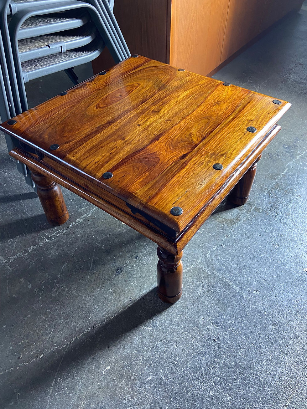 Thumbnail: Beautiful Indian wood coffee table 