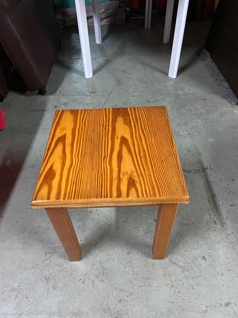 Thumbnail: Pine veneer occasional table/side table/ coffee table/lamp table 