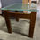 Thumbnail: Modern wood veneer coffee table with tempered glass top 
