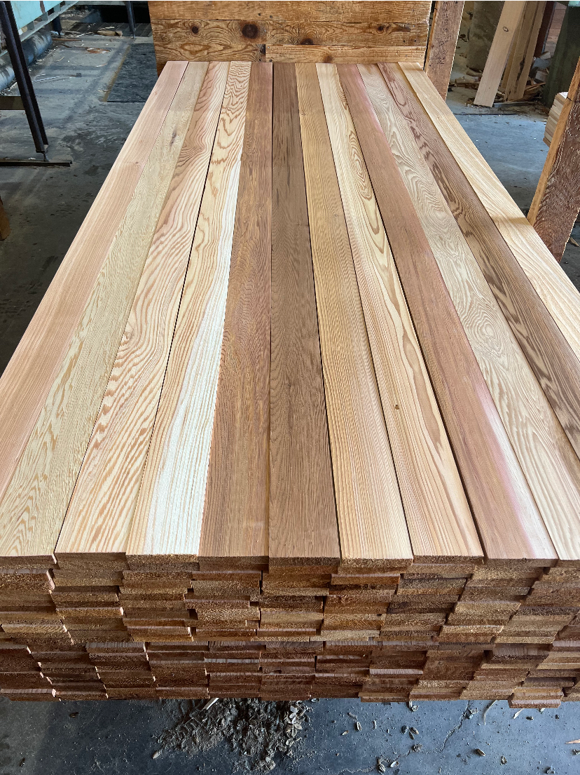 1x4 Clear Cedar - Dressed 4 Sides — product view 2